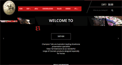 Desktop Screenshot of championtails.com